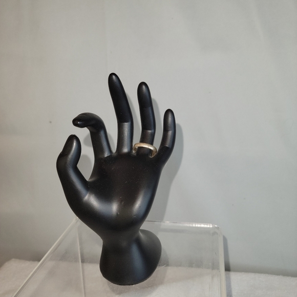 Vintage Pentacle Ring 925 Fashion Jewelry  size 7.5 - Picture 8 of 10